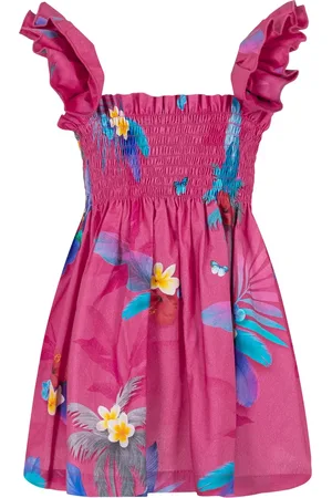 Lapin House Robe en coton à fleurs