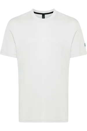 ALPHA T-shirt en coton mélangé à patch logo