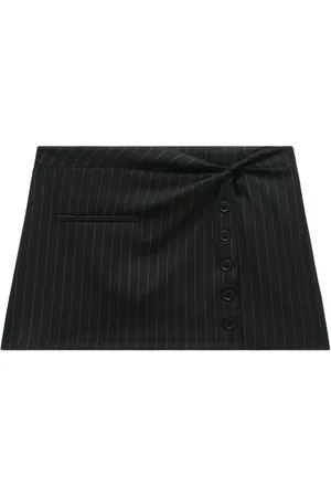 Courrèges Minijupe à détail torsadé