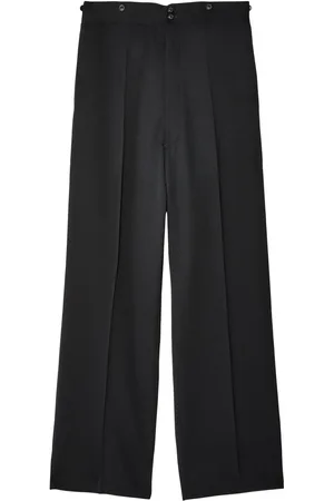 Maison Margiela Pantalon droit à taille ceinturée