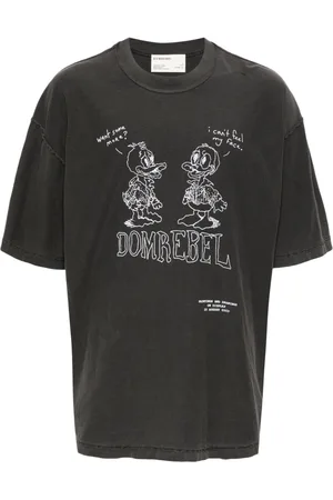 DOMREBEL T-shirt Comic Pals à imprimé graphique