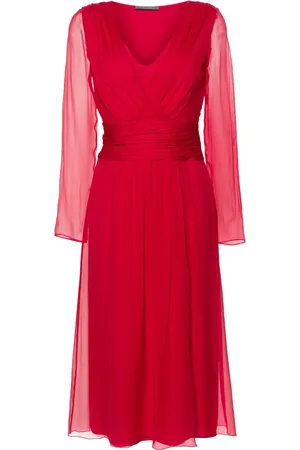 Alberta Ferretti Robe à coupe trapèze