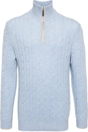 N.PEAL Cardigan Albemarle en maille torsadée