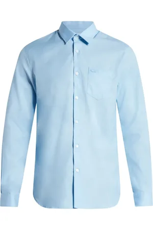 Lacoste Chemise en coton à logo brodé