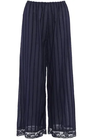ERES Pantalon onré de dentelle à coupe ample