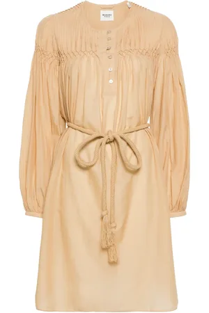 Marant Etoile Robe courte Adeliani à détails plissés