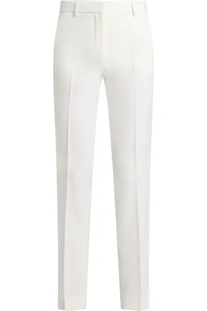 VERSACE Pantalon en laine à coupe droite
