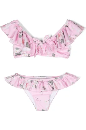 MONNALISA Bikini volanté à fleurs