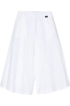 Aspesi Pantalon en lin à coupe ample