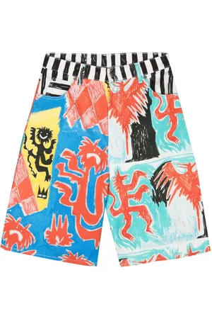 Charles Jeffrey Loverboy Short à imprimés multiples