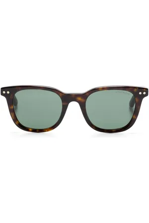 Montblanc Lunettes de soleil à effet écailles de tortue