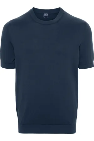 FEDELI T-shirt en maille fine