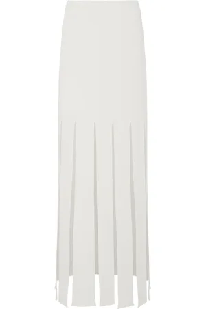 ROSETTA GETTY Jupe longue à franges