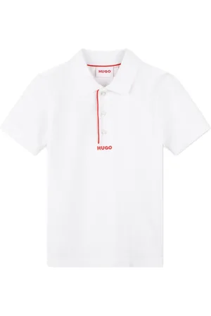 HUGO BOSS Polo à logo imprimé