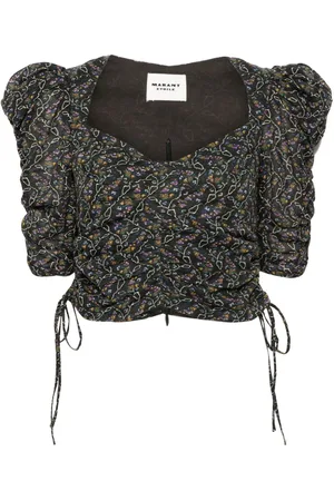 Marant Etoile Haut Galaor à imprimé floral