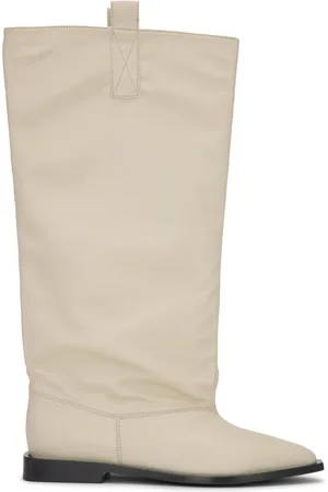Ganni Bottes hautes à semelle plate