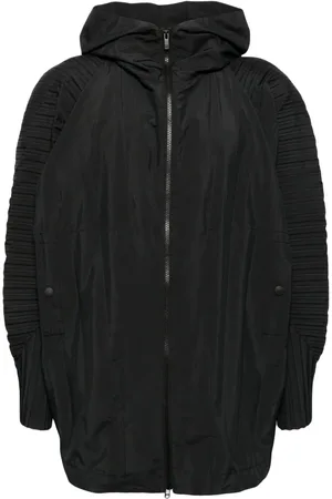 Issey Miyake Veste plissée Cascade à capuche