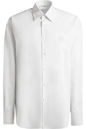 Bally Chemise en coton à logo brodé