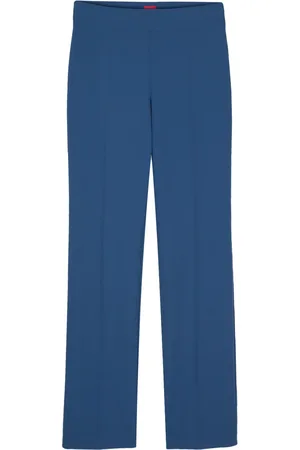 HUGO BOSS Pantalon de tailleur Haitama à coupe droite