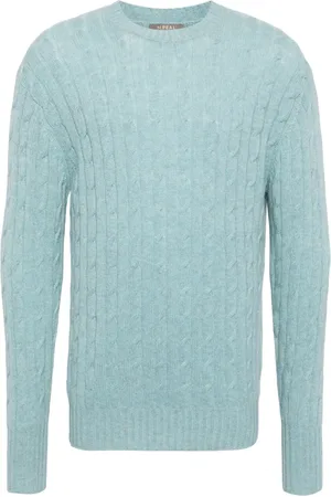 N.PEAL Pull Thames en maille torsadée