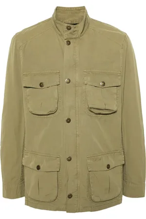 Barbour Veste cargo à boutons pression