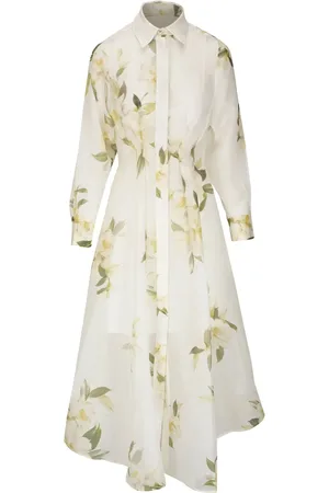 ZIMMERMANN Robe mi-longue Harmony à fleurs