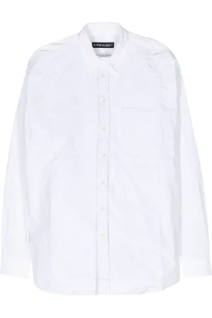 Y / PROJECT Chemise Scrunched en coton
