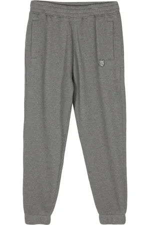 Maison Kitsuné Pantalon de jogging à logo appliqué