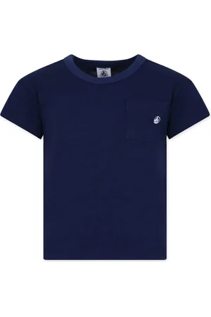 Petit Bateau T-shirt en coton à logo brodé