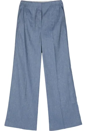 HUGO BOSS Pantalon ample à taille haute