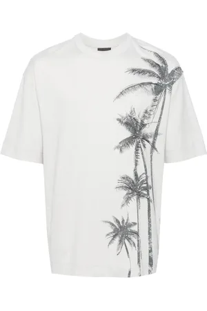 Emporio Armani T-shirt en coton à imprimé graphique