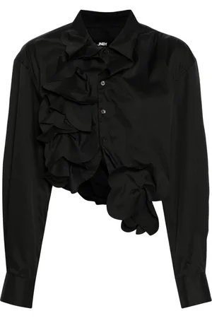 JNBY T-shirt en coton à détail de fleur