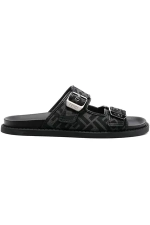 Fendi Sandales Feel à motif FF en jacquard