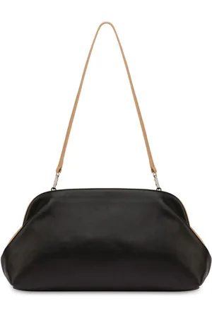 Serafini Pochette bicolore à fermeture zippée