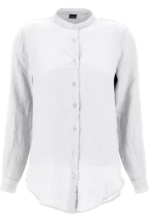 FAY Chemise en lin à carreaux