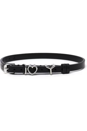Y / PROJECT Collier ras-du-cou Heart en cuir