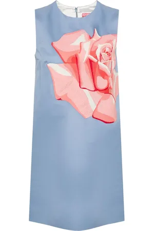 Kenzo Robe courte à broderies