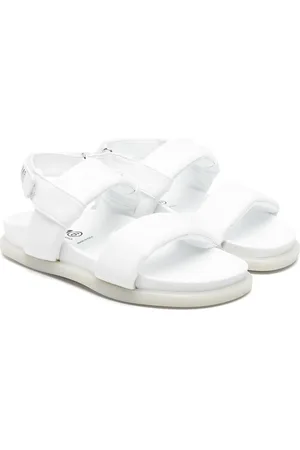 Maison Margiela Sandales en cuir à brides matelassées