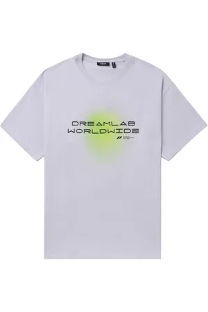 FIVE CM T-shirt en coton à texte imprimé