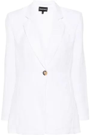 Emporio Armani Blazer à revers cranté