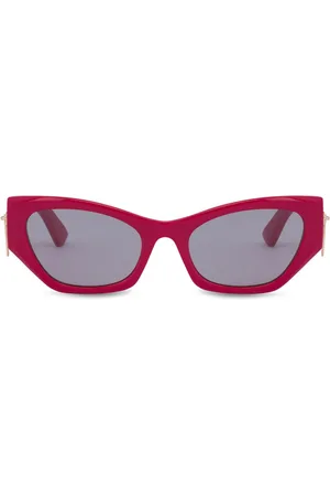 Moschino Lunettes de soleil à monture papillon