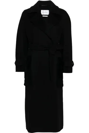 Max Mara Manteau long Magia à taille ceinturée