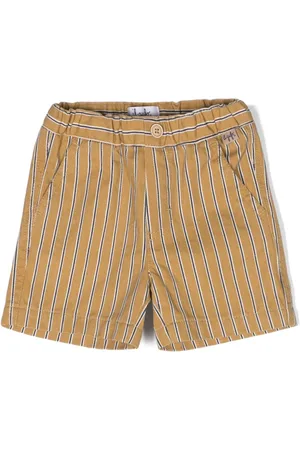 Il gufo Short en coton à rayures