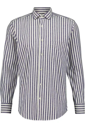 Frescobol Carioca Chemise en coton à rayures
