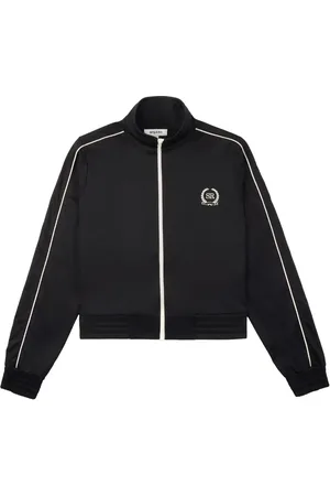 Sporty & Rich Veste zippée à logo brodé