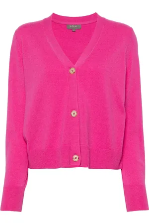 N.PEAL Cardigan en cachemire à col v