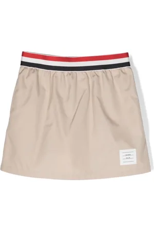 Thom Browne Jupe à bande tricolore