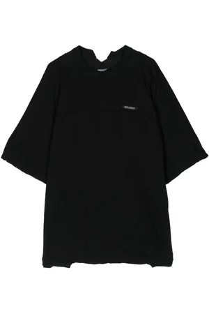 UNDERCOVER T-shirt en coton à logo appliqué