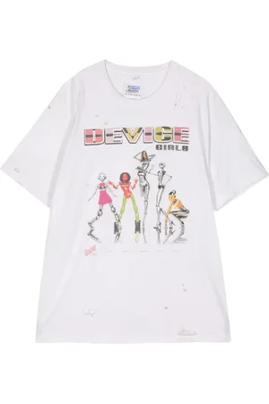 DOUBLET T-shirt imprimé Girls & Robots