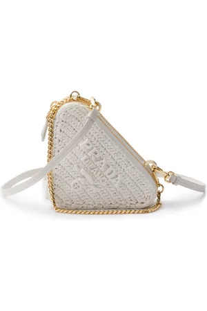 Prada Pochette mini à design tissé